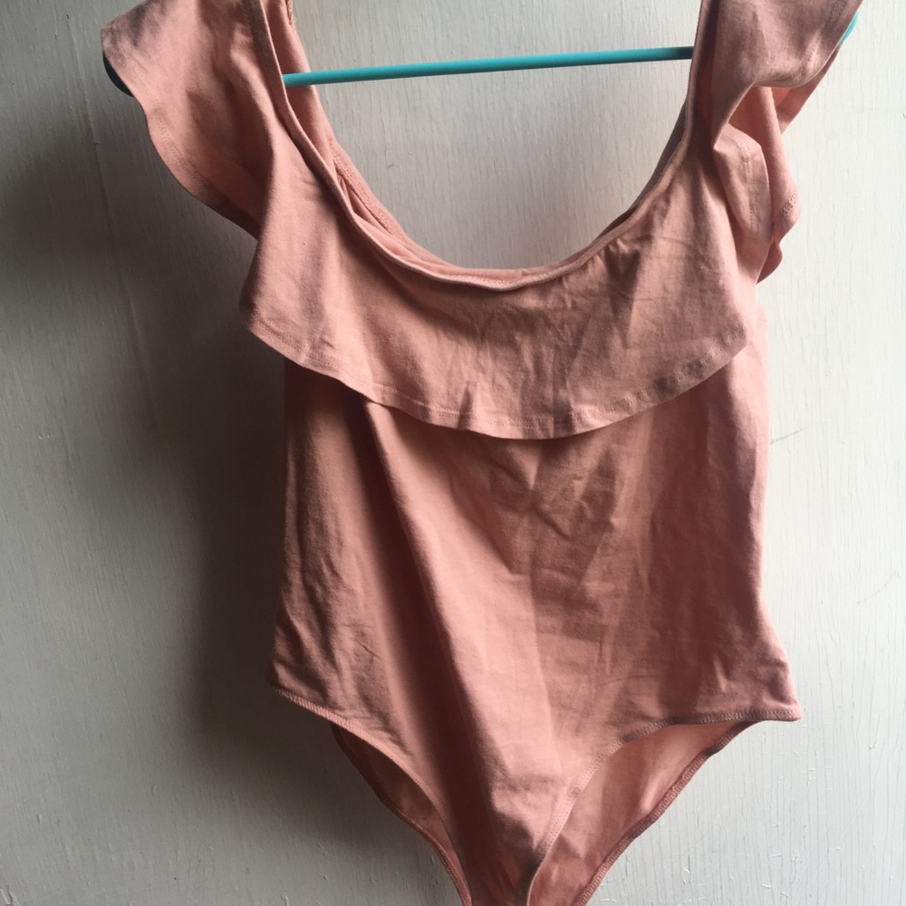 Ambiance pink bodysuit